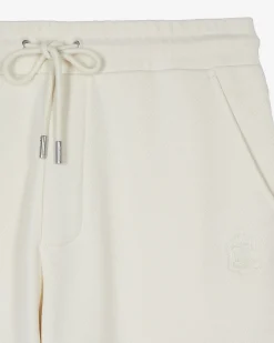 Bas de jogging ajusté beige