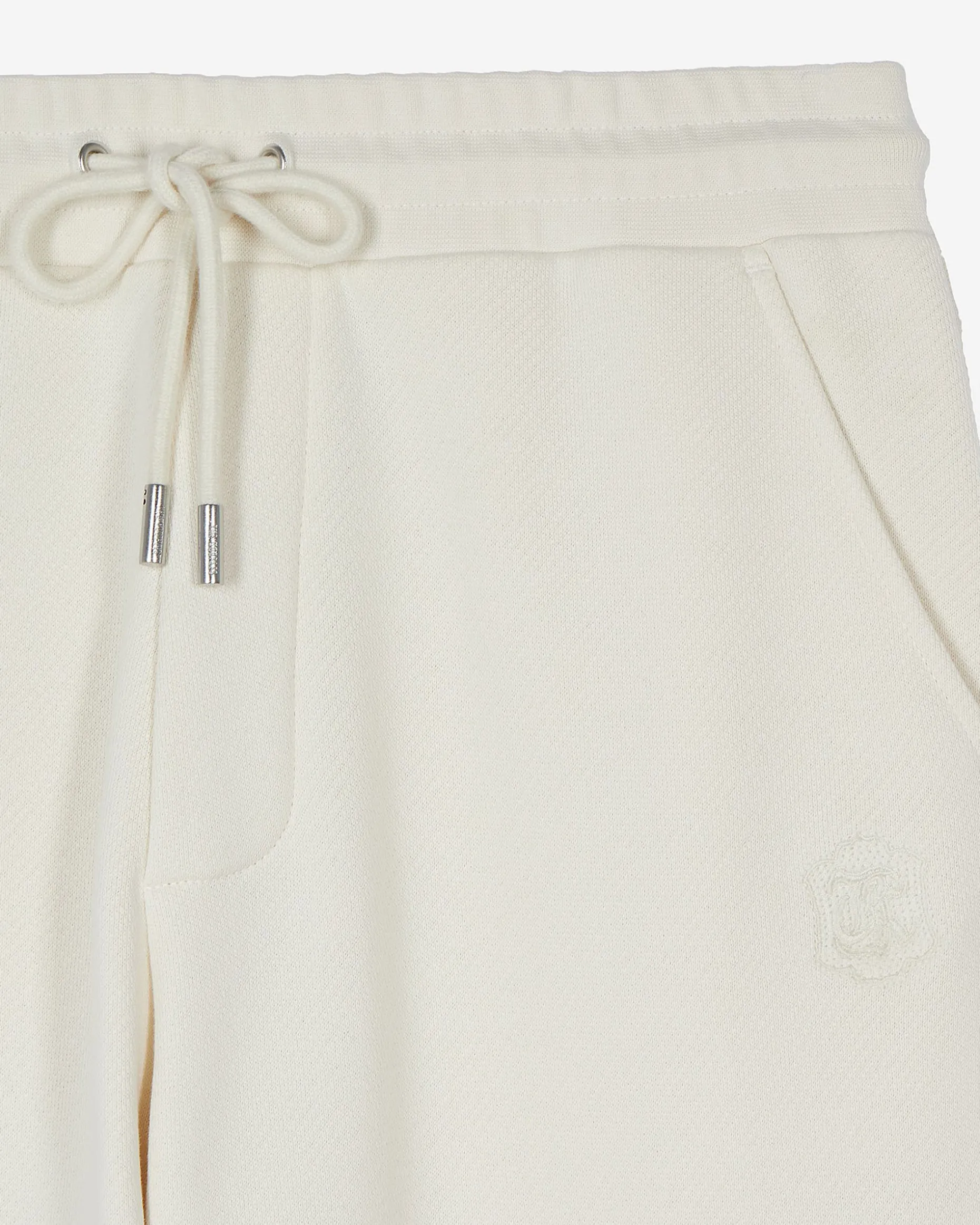 Bas de jogging ajusté beige