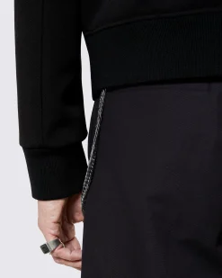 Blouson avec bavolets noir