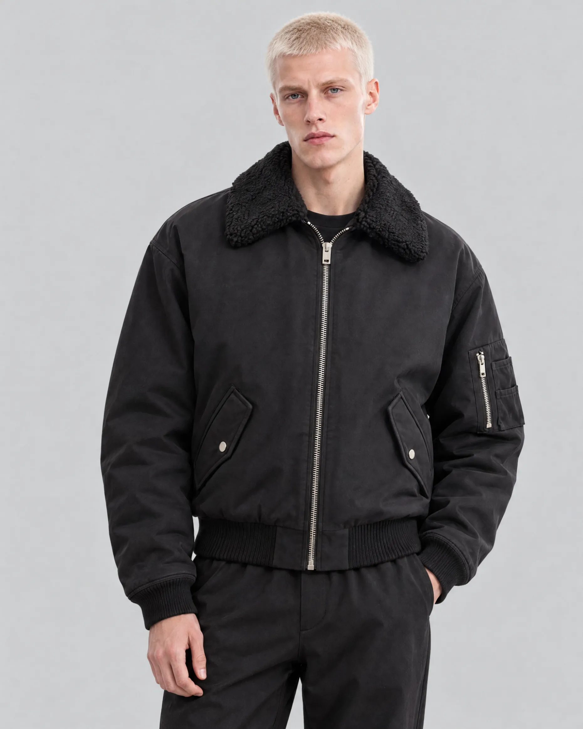 Blouson bombardier noir