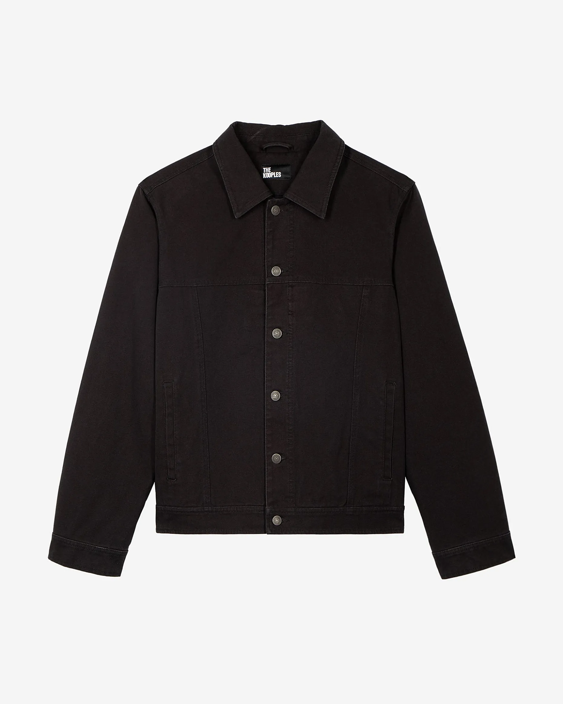Blouson à broderie noir