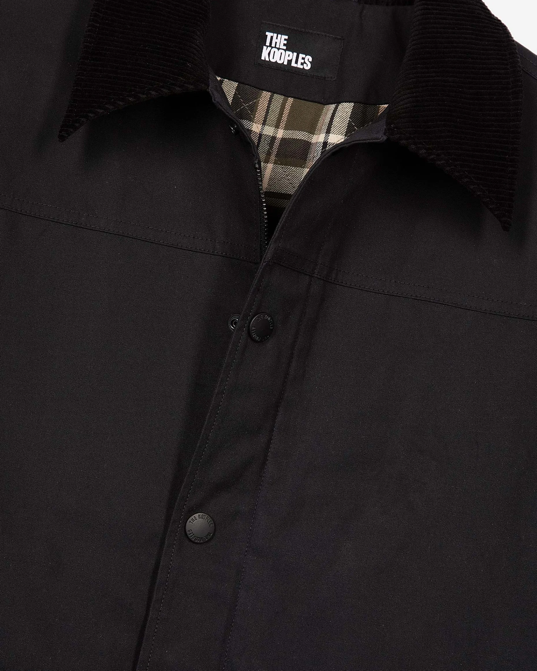 Blouson en coton marine