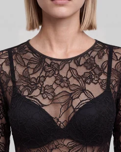 Body en dentelle noir