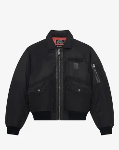 Bomber noir The Kooples x SCHOTT NYC