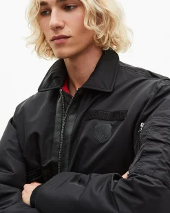 Bomber noir The Kooples x SCHOTT NYC