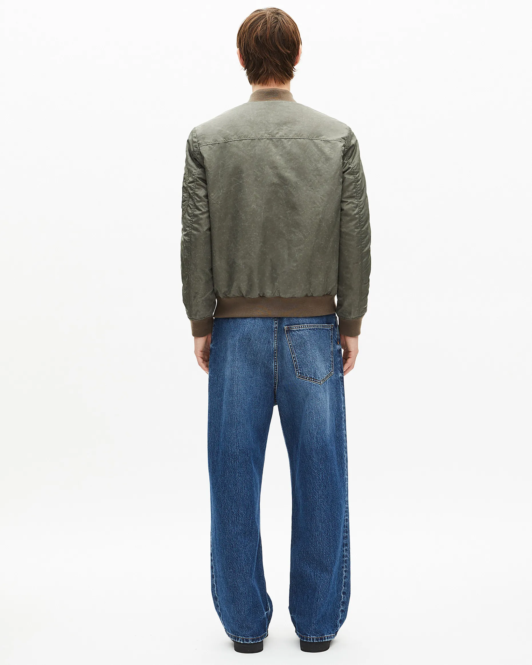Bombers effet marbré kaki