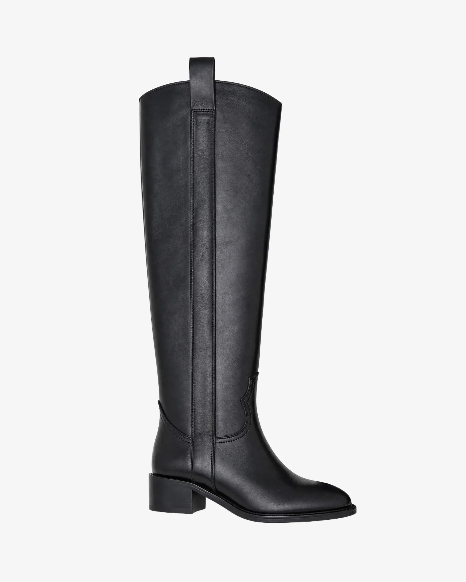 Bottes en cuir noires