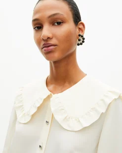 Boucles d'oreilles dorée et noire