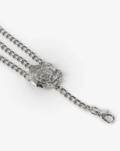 Ceinture bijoux argentée