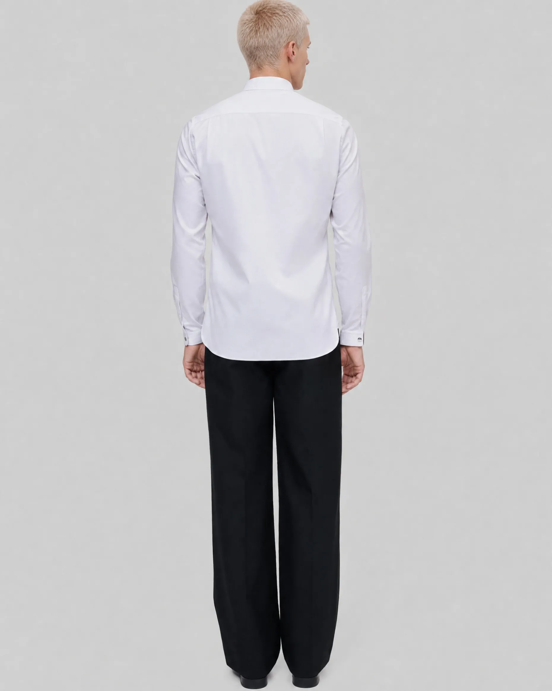Chemise col classique blanche