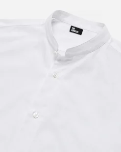 Chemise col officier blanche