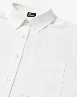 Chemise en coton blanche
