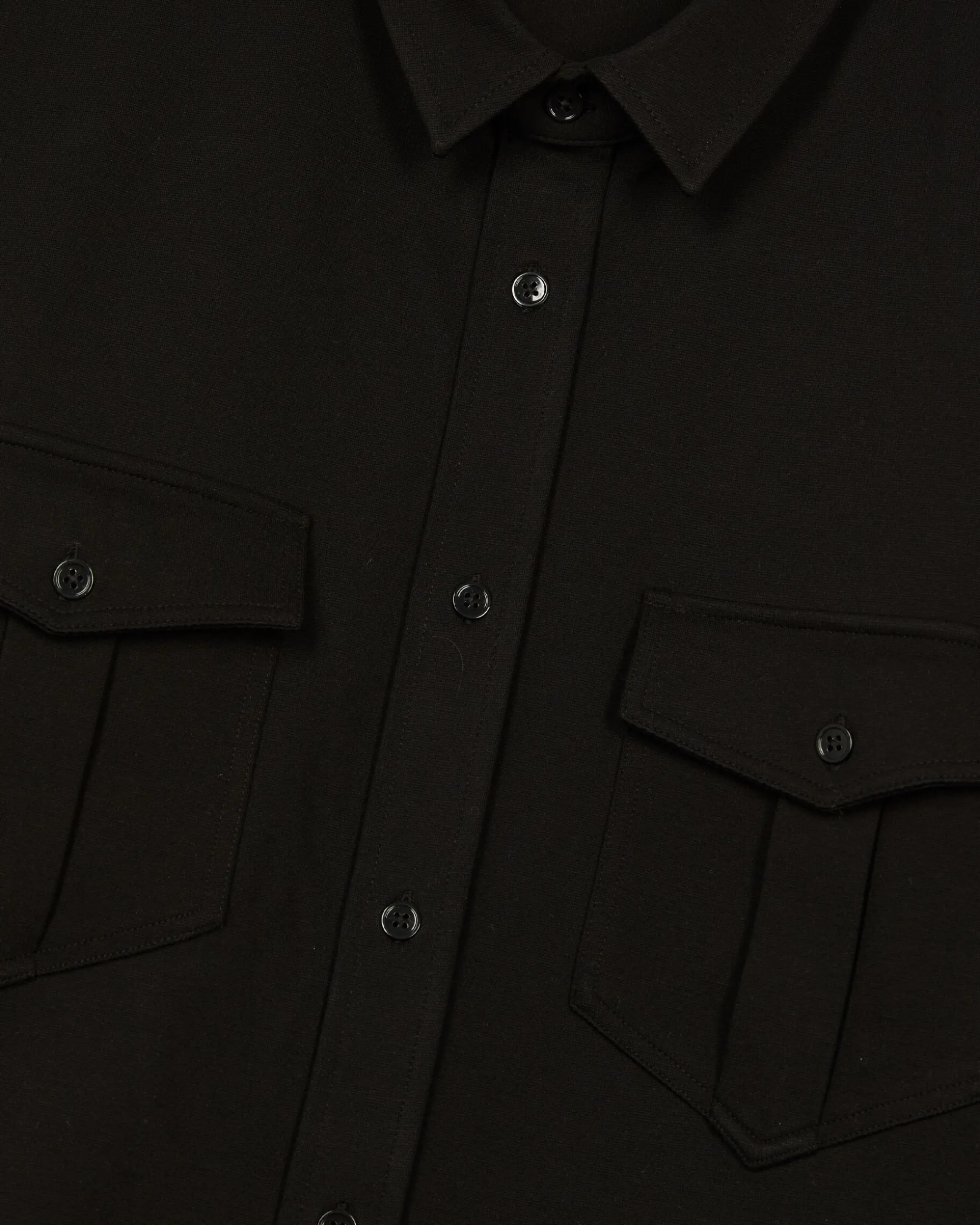 Chemise en milano noire