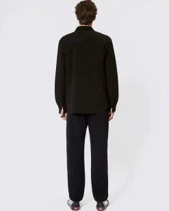 Chemise en milano noire