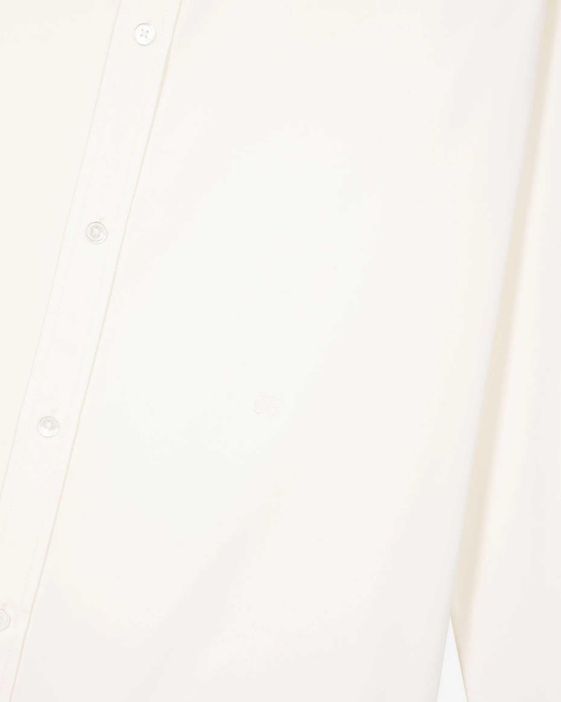 Chemise formelle jaune