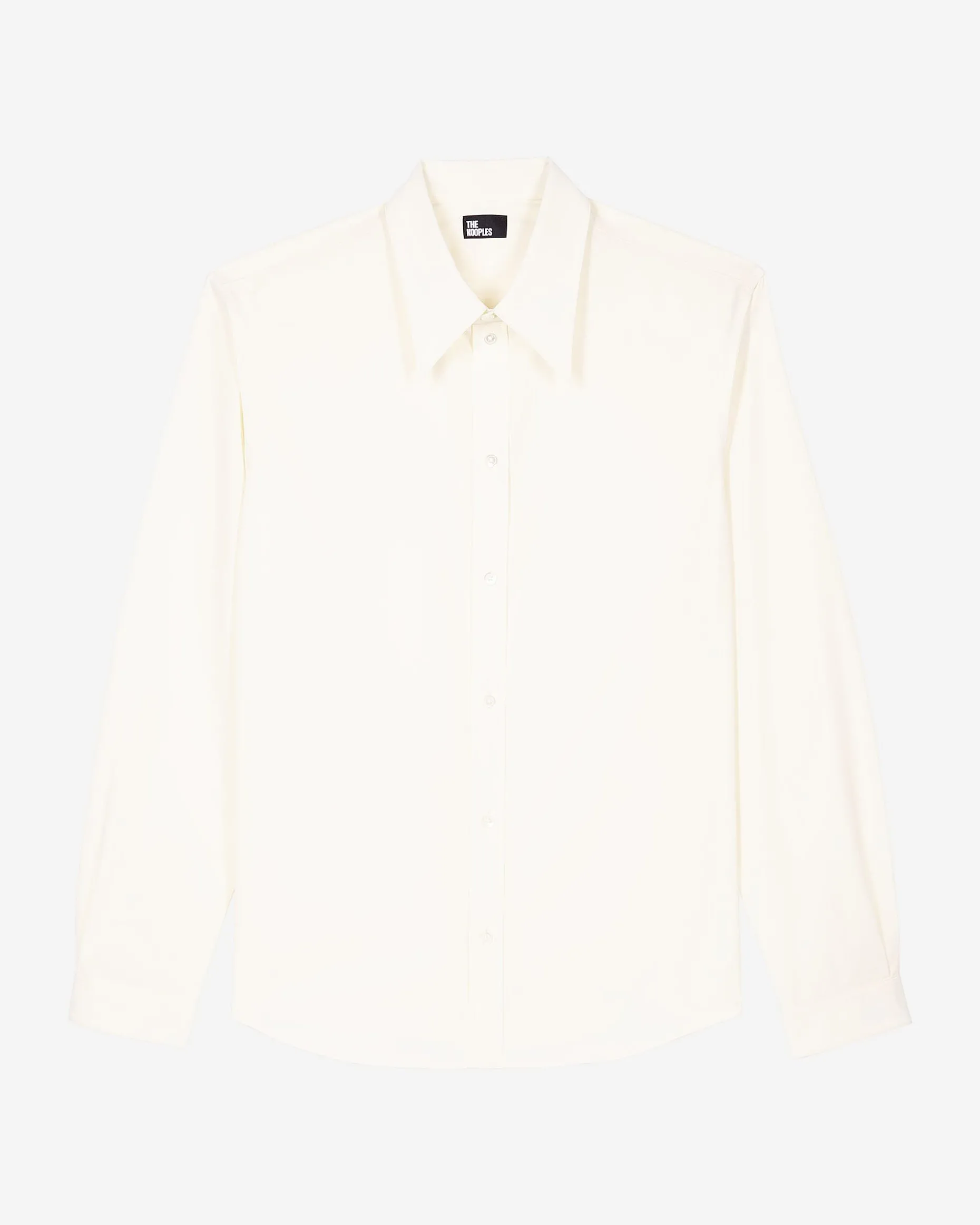 Chemise formelle jaune