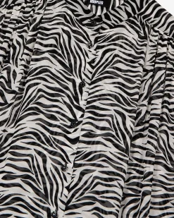 Chemise imprimé zèbre