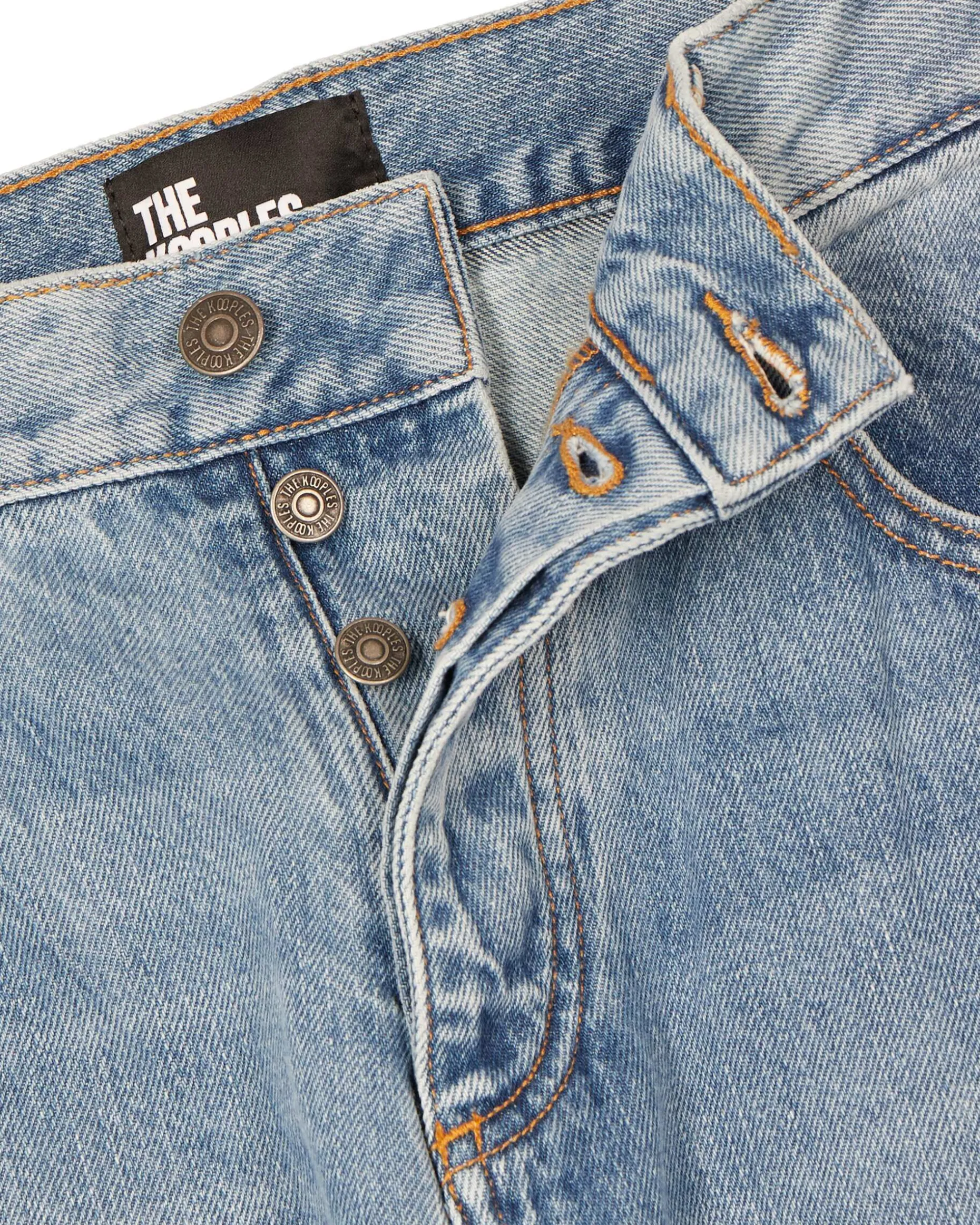 Jean baggy bleu clair