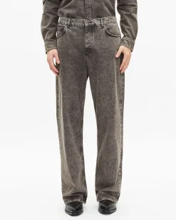 Jean baggy gris