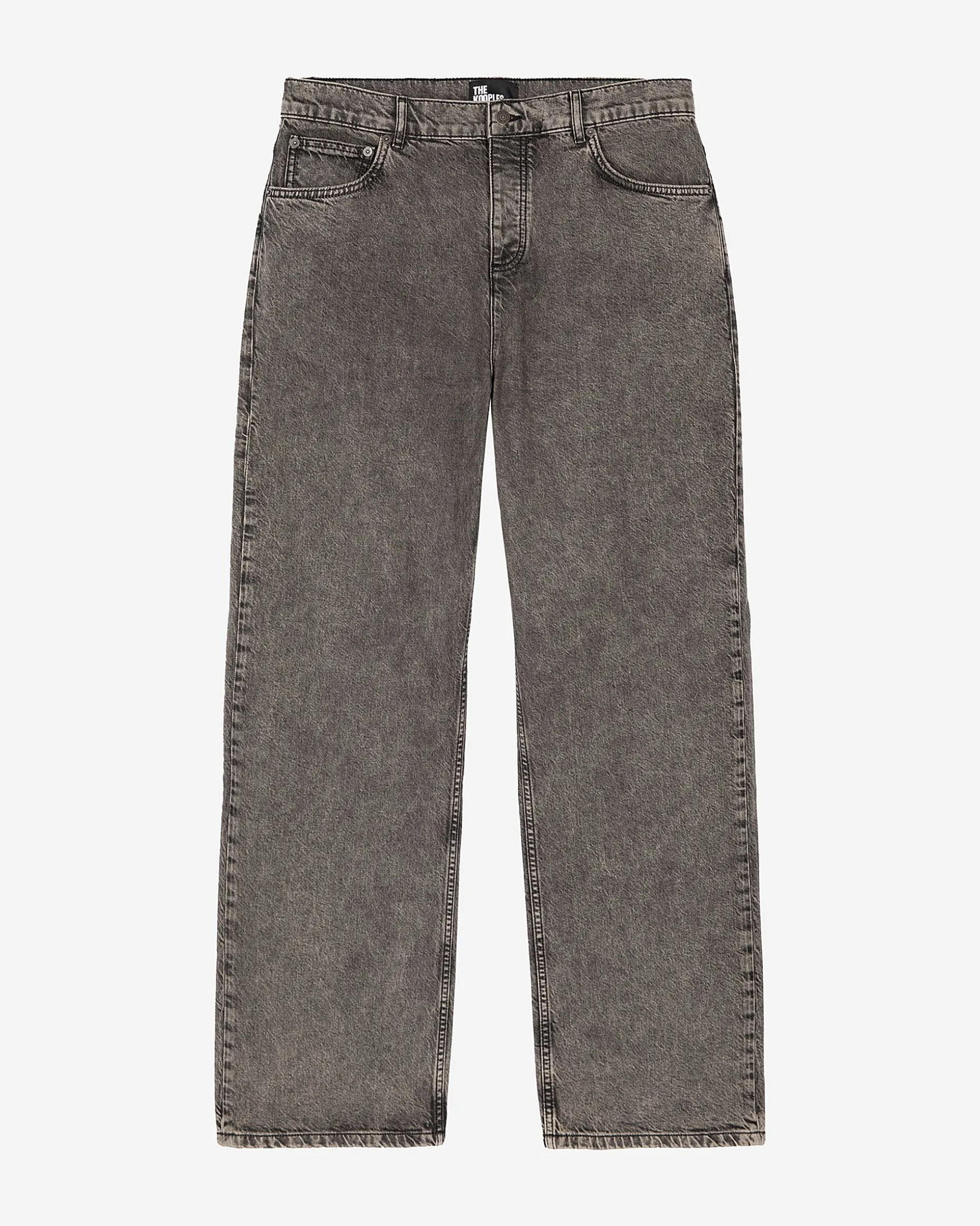 Jean baggy gris