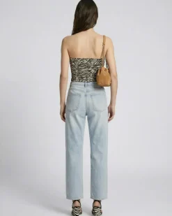 Jean large bleu clair