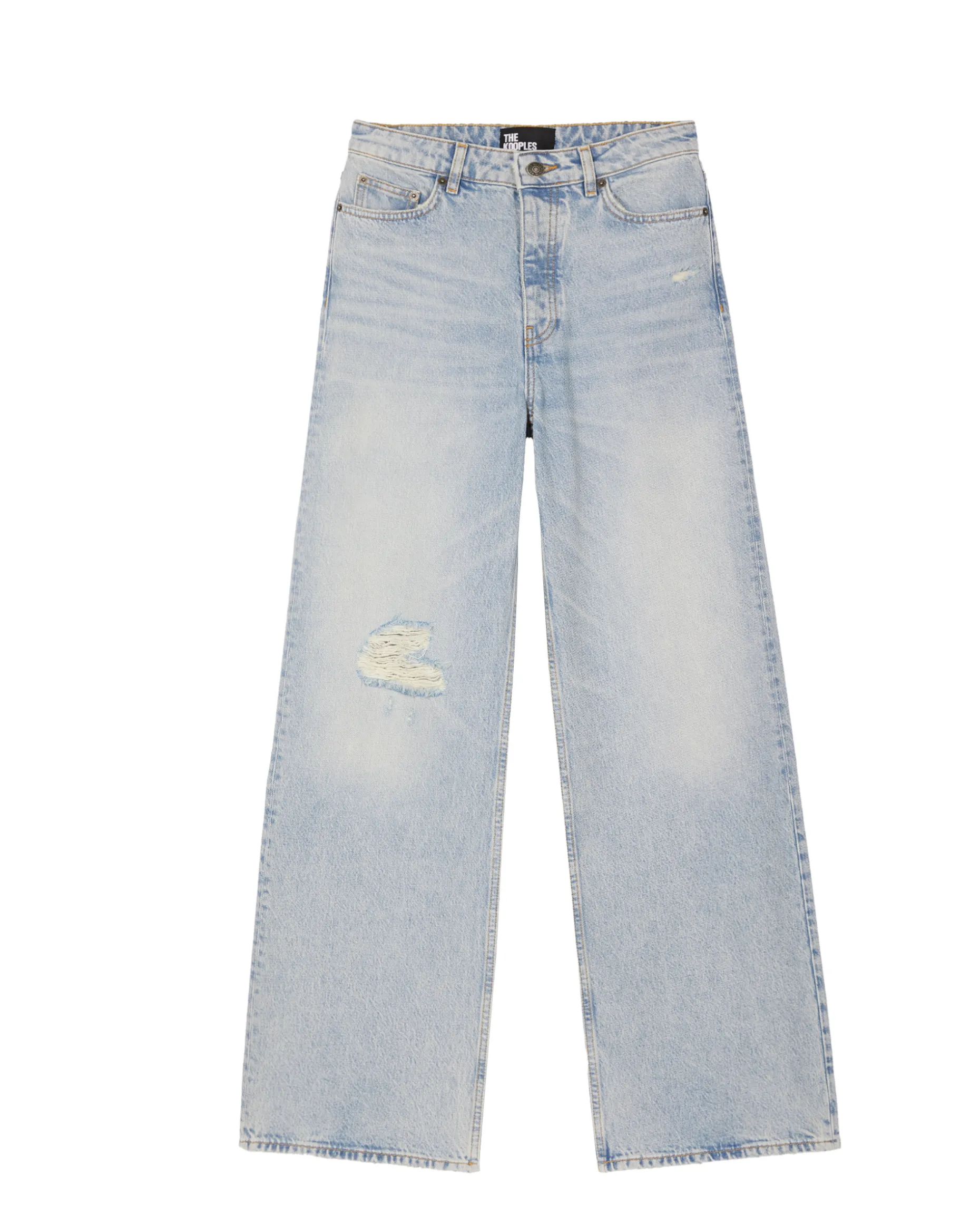 Jean large bleu clair