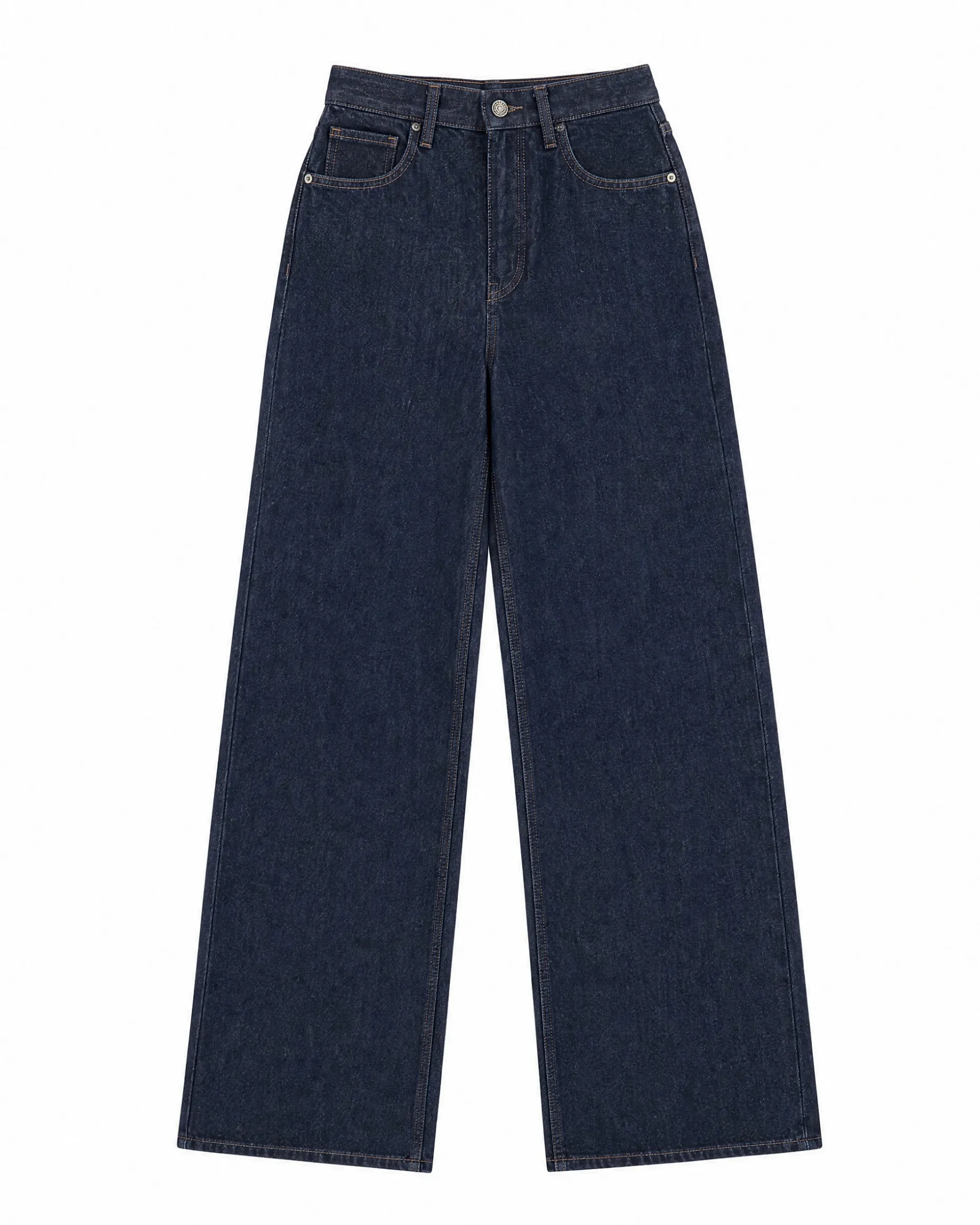 Jean large bleu foncé