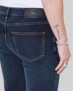 Jean slim bleu foncé