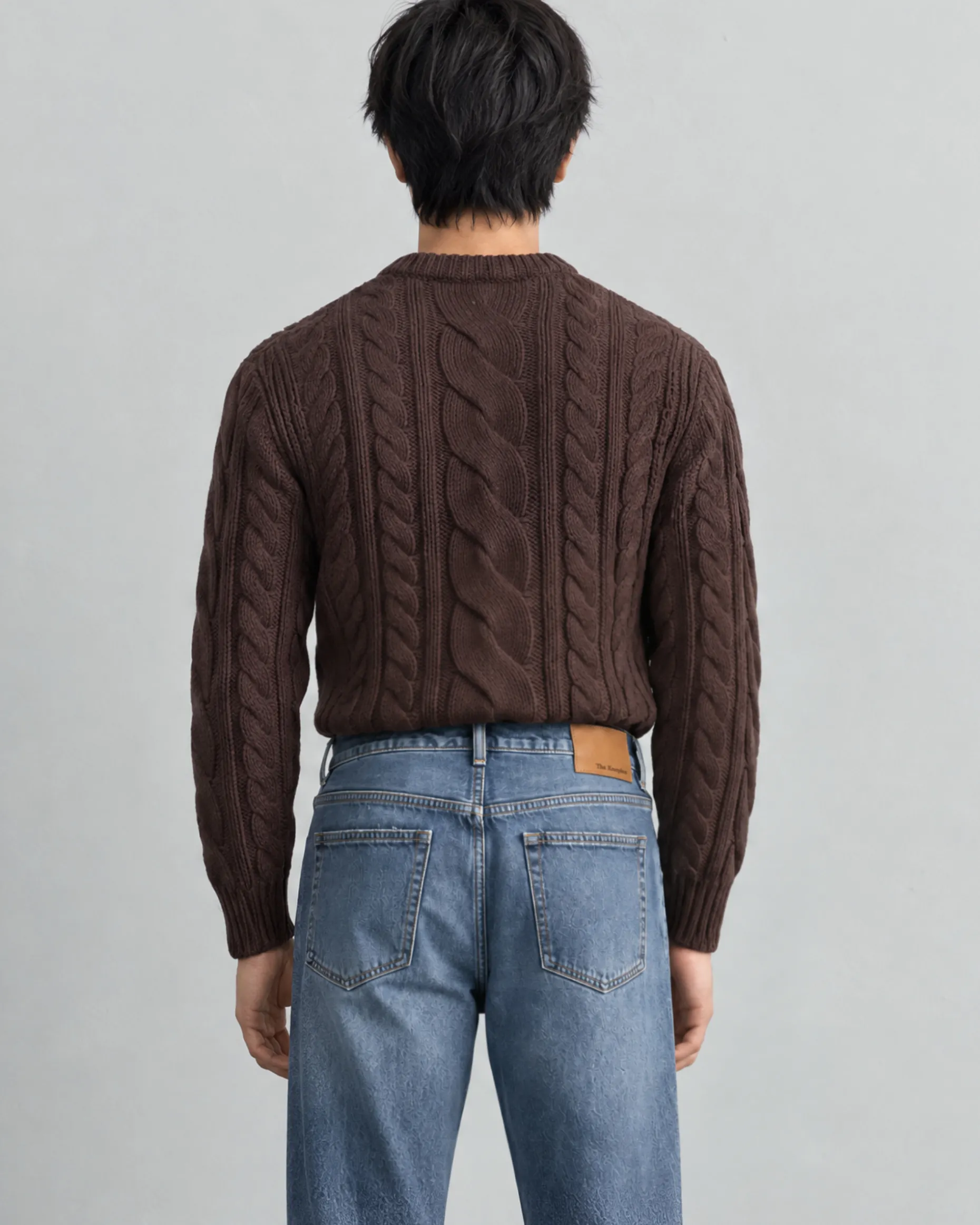 Jean slim délavage bleu moyen