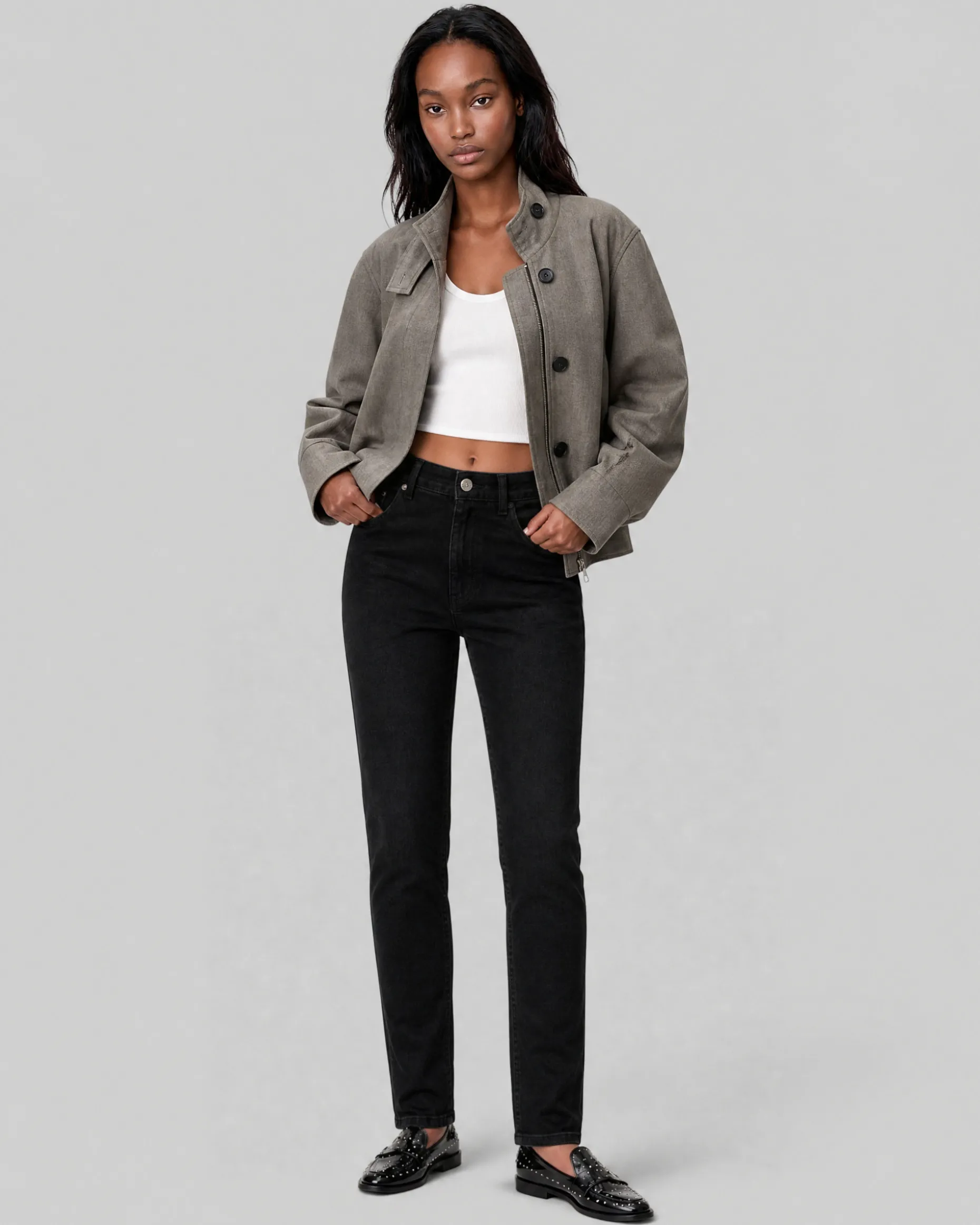 Jean slim noir