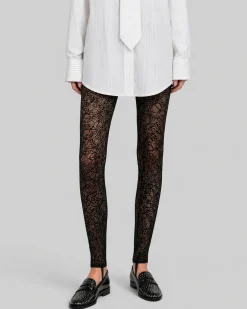 Legging en dentelle