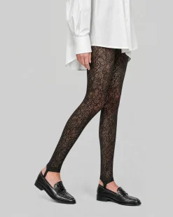 Legging en dentelle