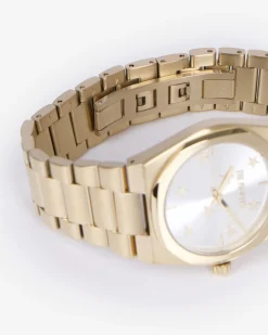Montre avec étoiles dorée