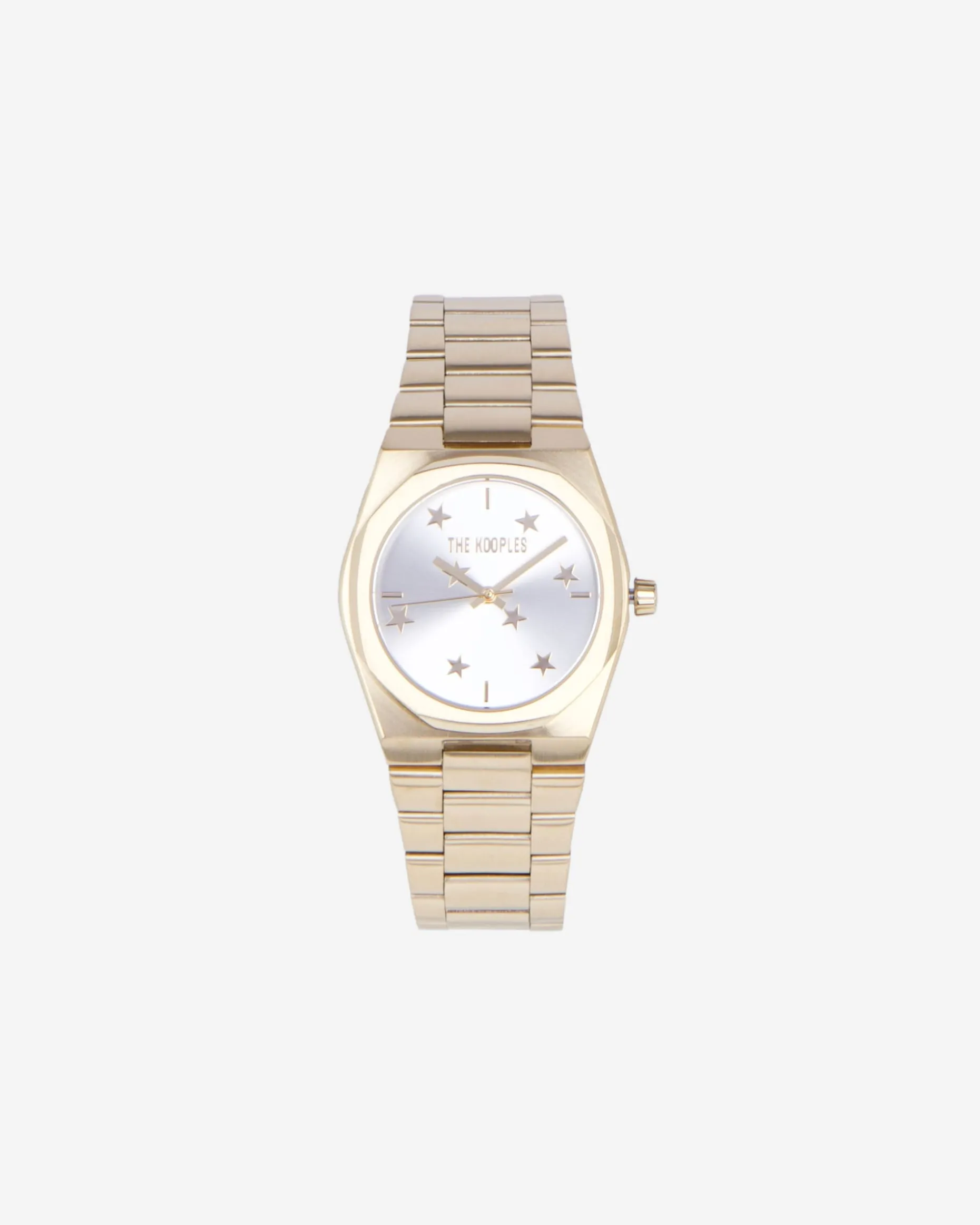 Montre avec étoiles dorée