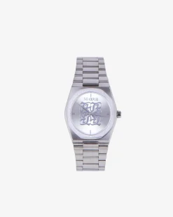 Montre Monogramme argentée