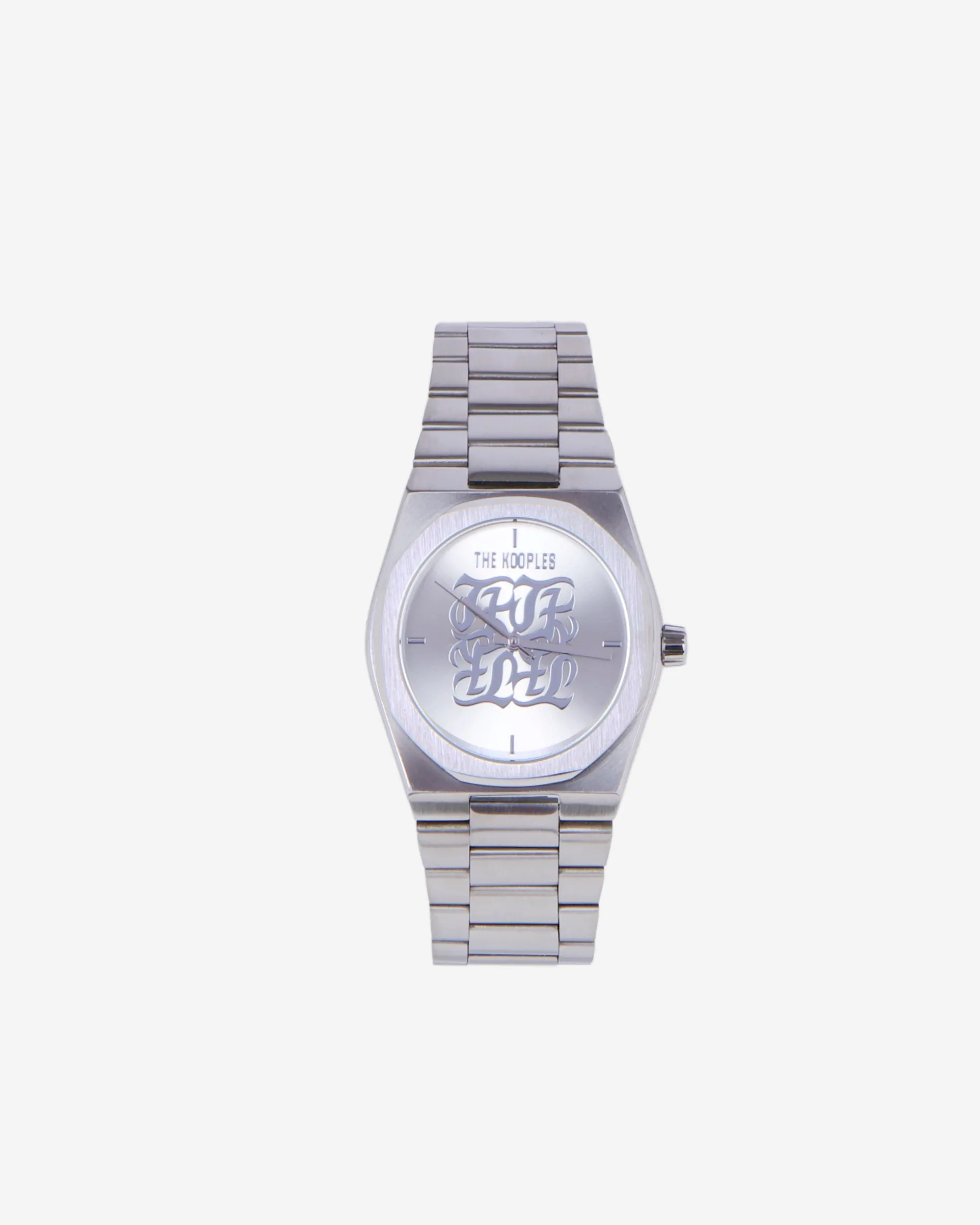 Montre Monogramme argentée
