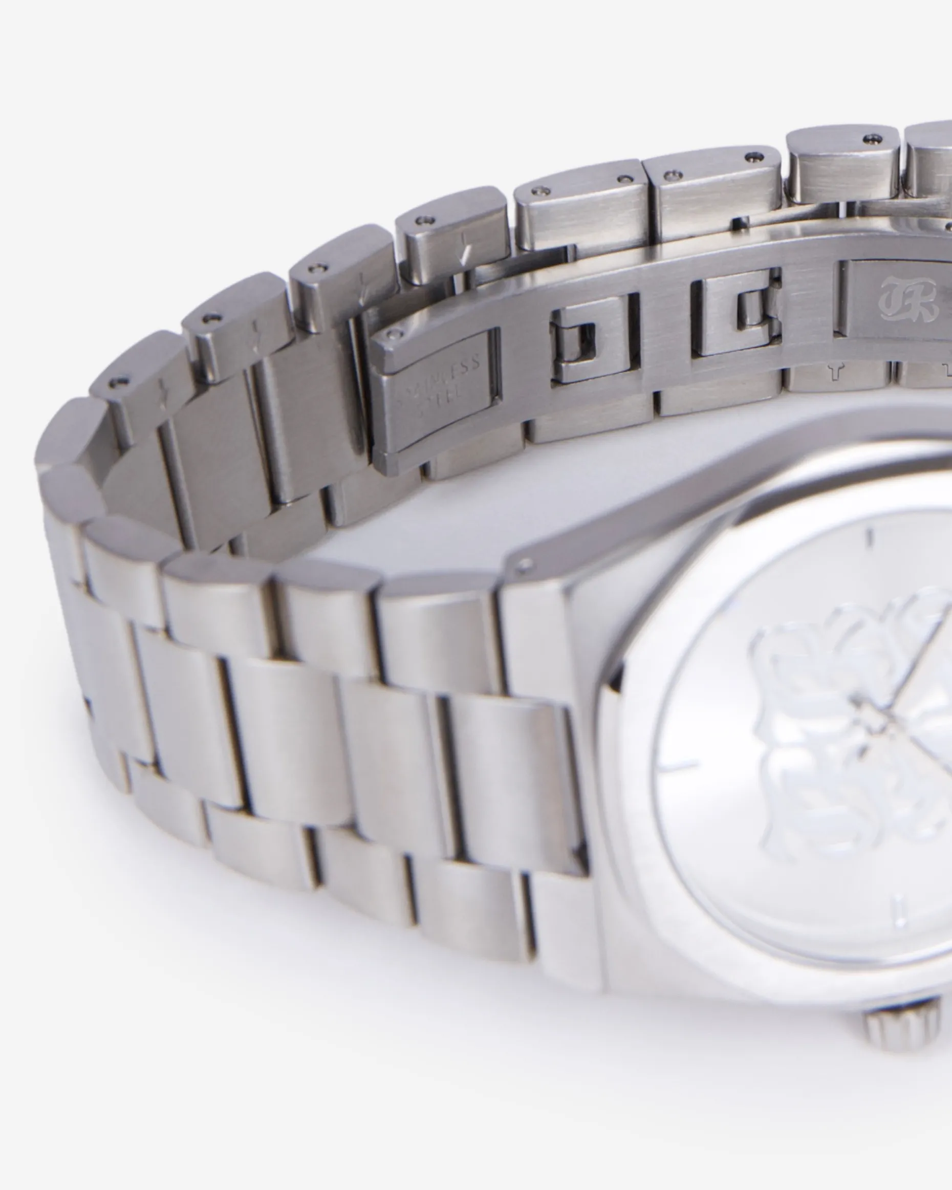 Montre Monogramme argentée