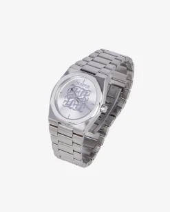 Montre Monogramme argentée