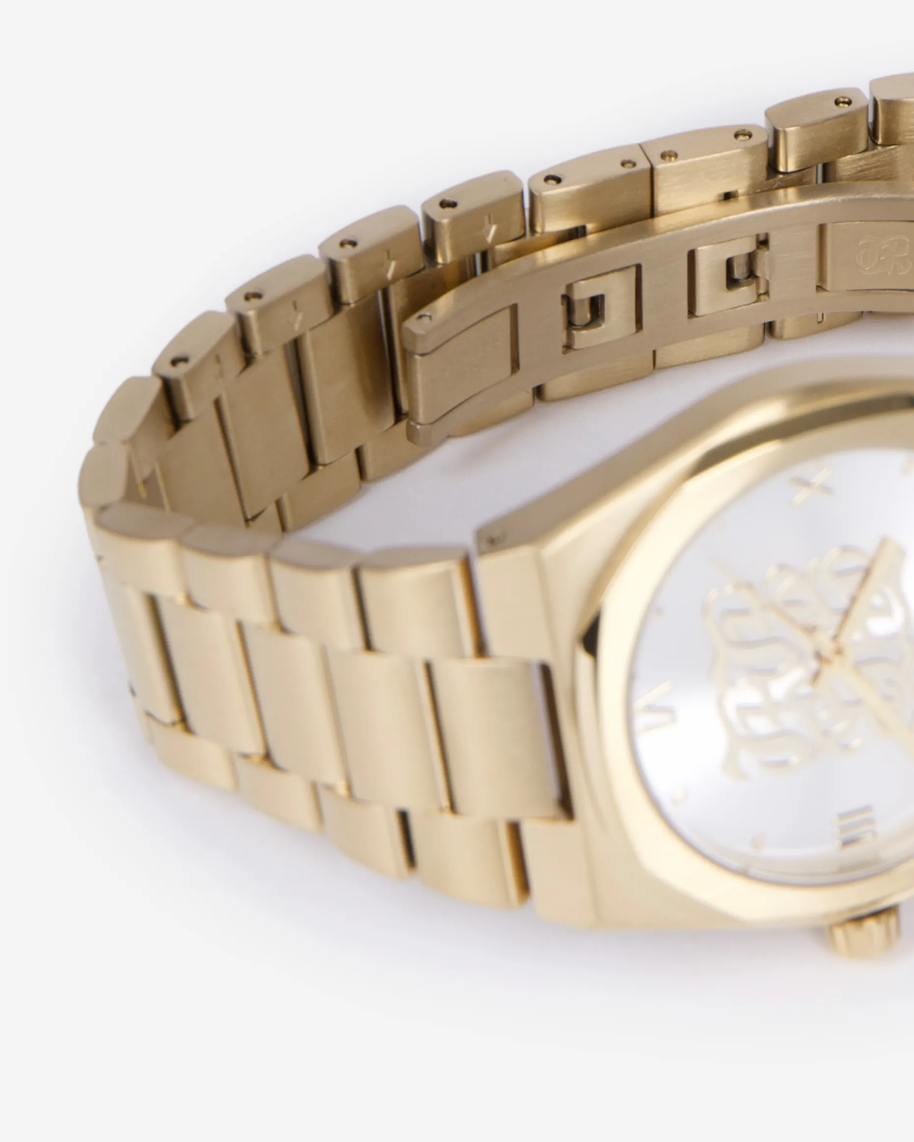 Montre Monogramme dorée