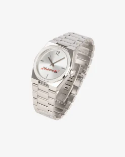 Montre What Is argentée