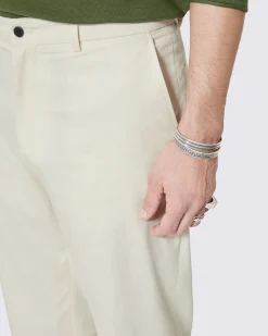Pantalon chino écru