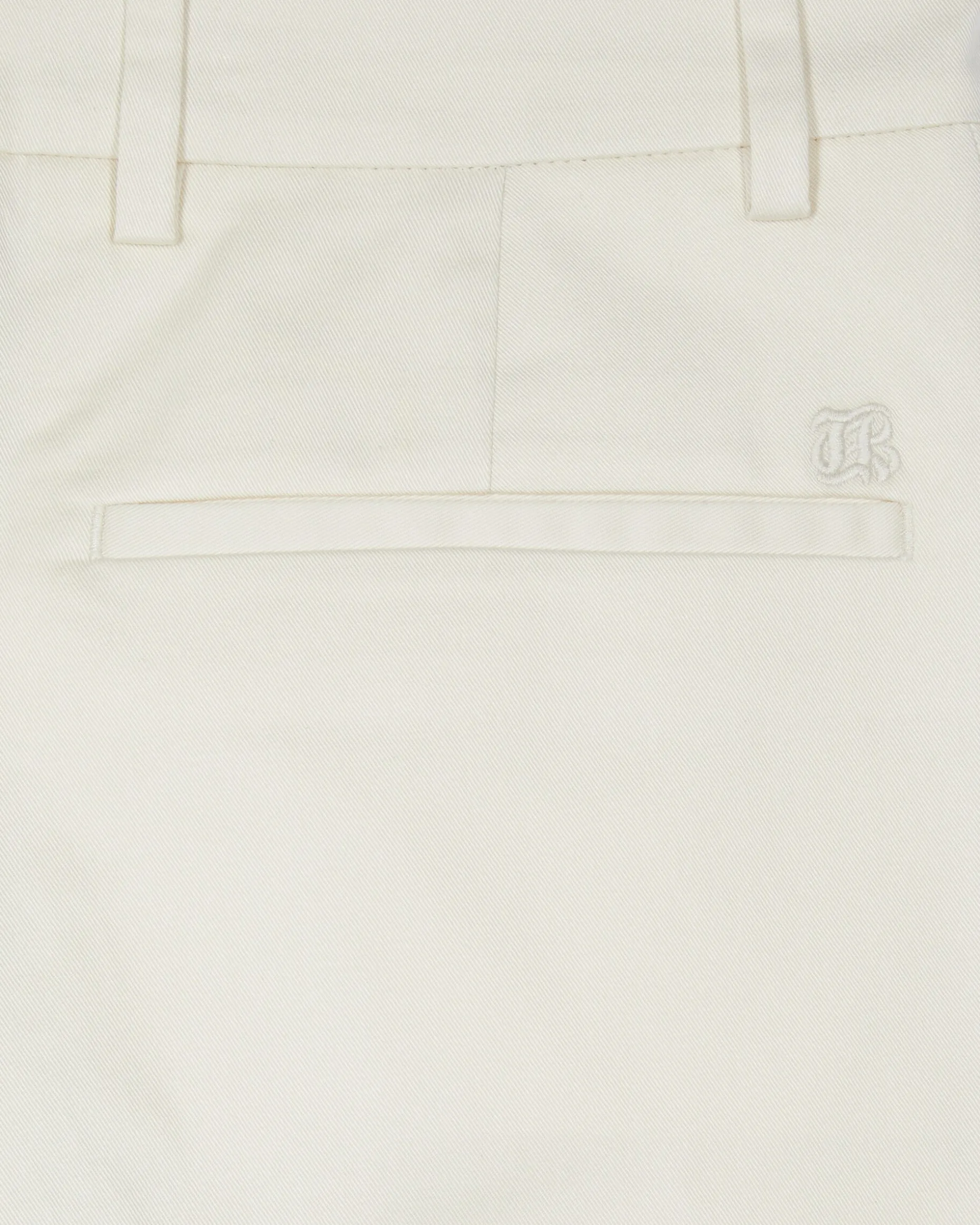 Pantalon chino écru