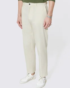Pantalon chino écru