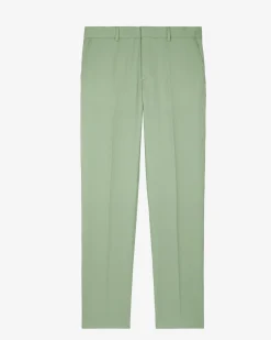 Pantalon de costume droit vert
