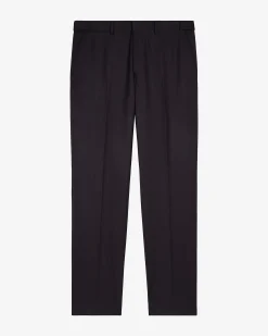 Pantalon de costume à rayures marine
