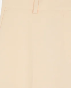Pantalon de tailleur droit pêche