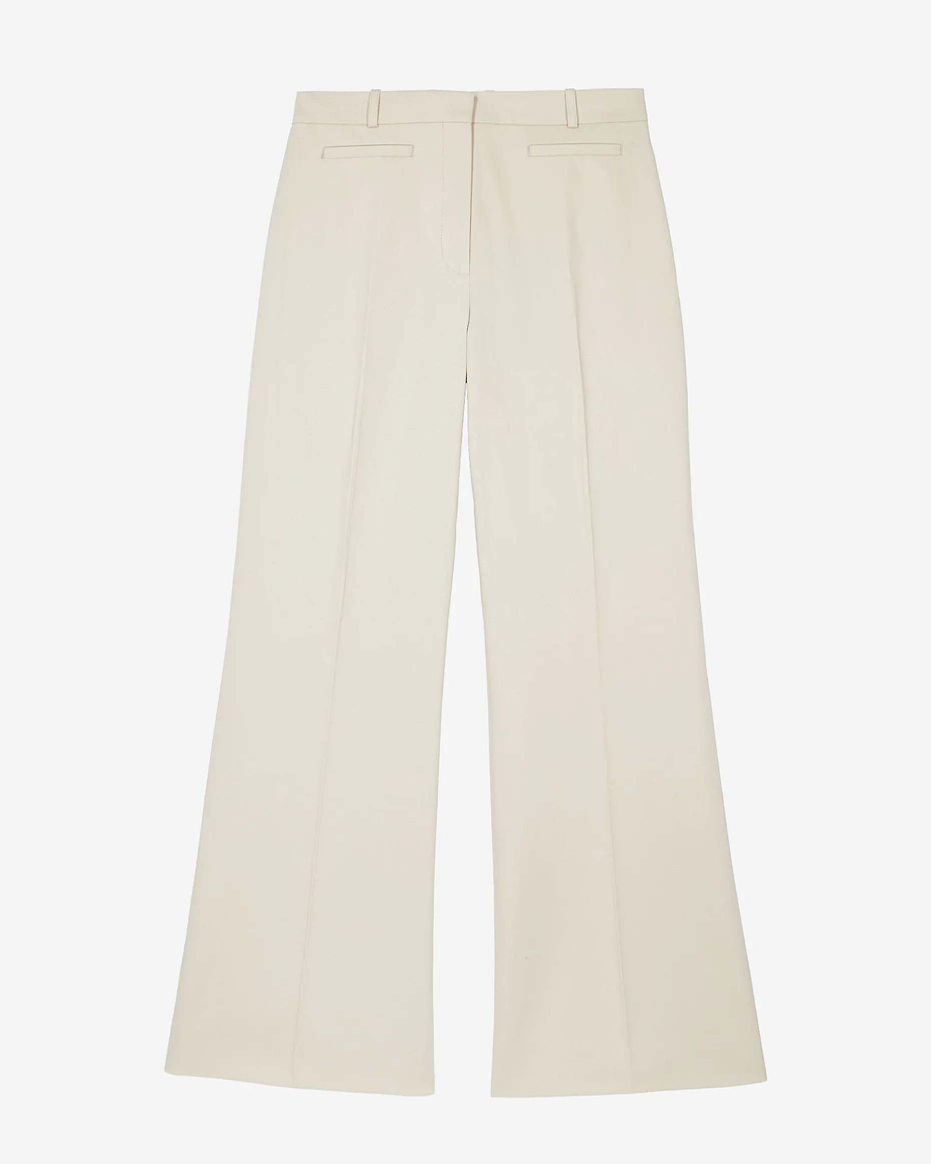 Pantalon en coton beige