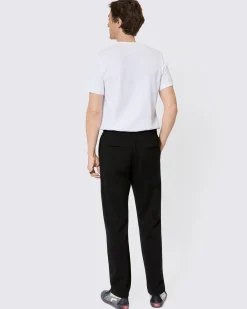 Pantalon en milano noir