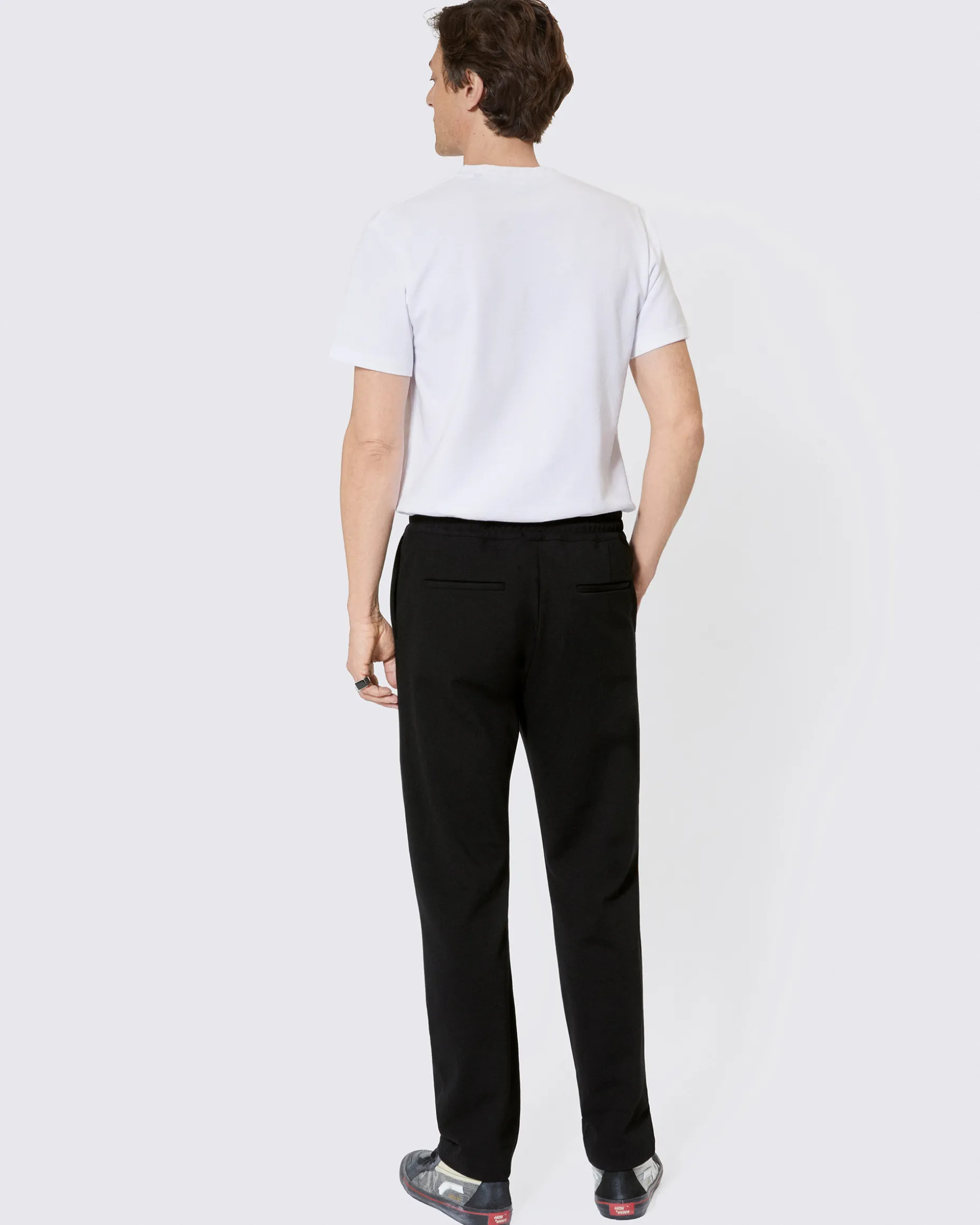 Pantalon en milano noir