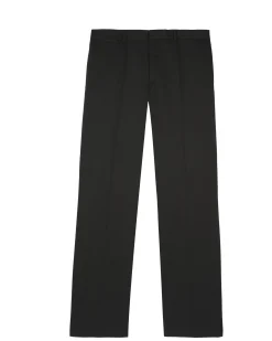 Pantalon jambe évasée noir
